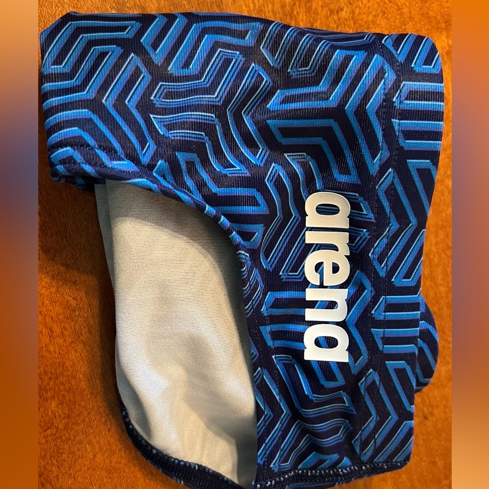 Arena boys dive briefs blue design